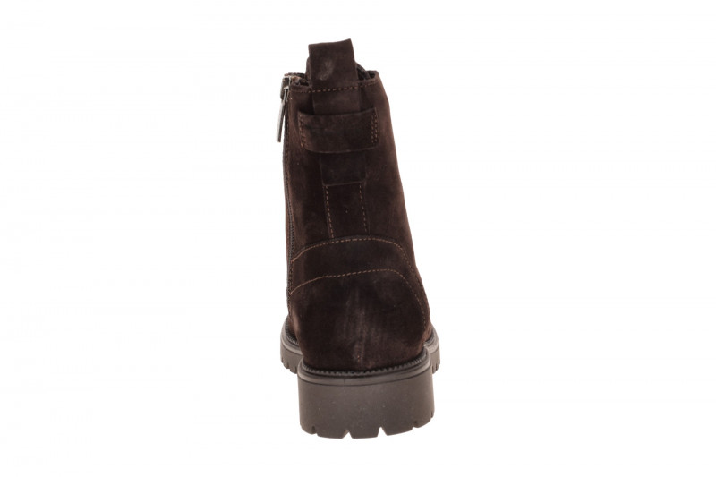 Tamaris Stiefel Boots braun mocca Velour 25402