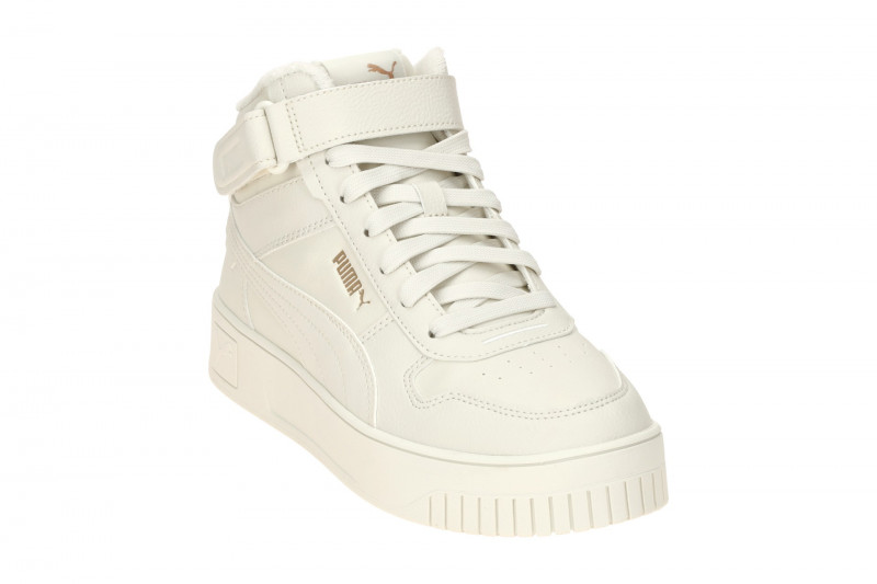 Puma Carina Street WTR Mid Sneaker creme-weiß Damen Sport 398050