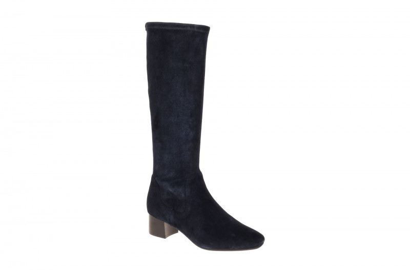 Peter Kaiser Stiefel blau ocean Stretch Langschaft eckig 75525