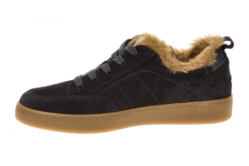 Gabor Sneaker Schuhe blau Fellkragen 6024.01