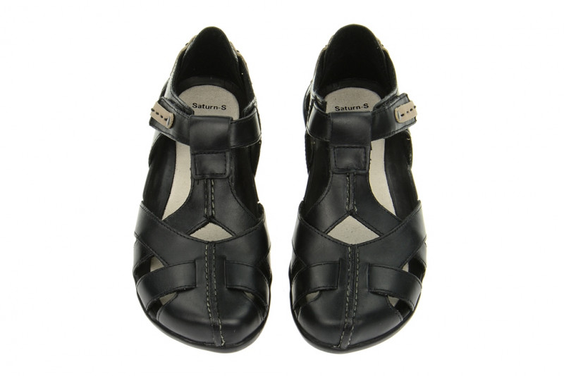 camel active Saturn-S Damen Sandale schwarz - 152.11.01