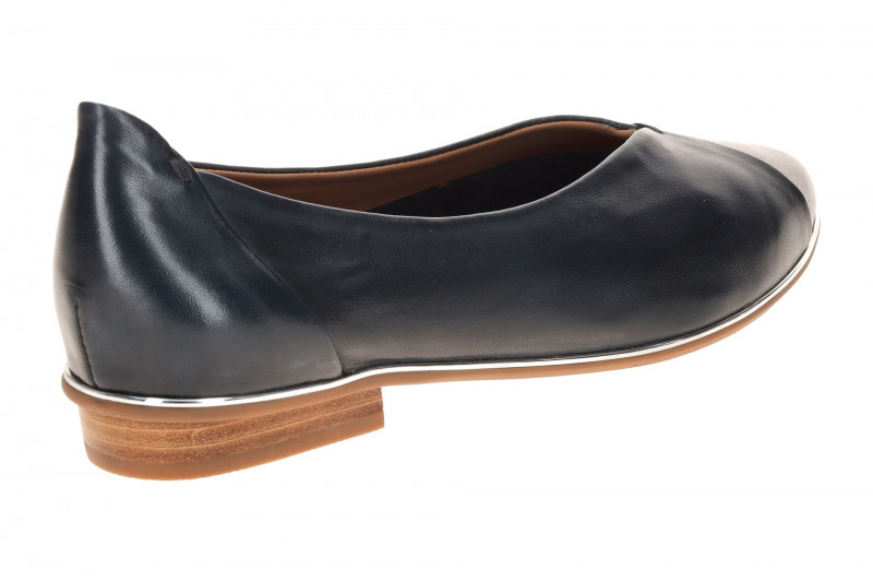 Everybody Beta Ballerina Schuhe blau silber Rahmen