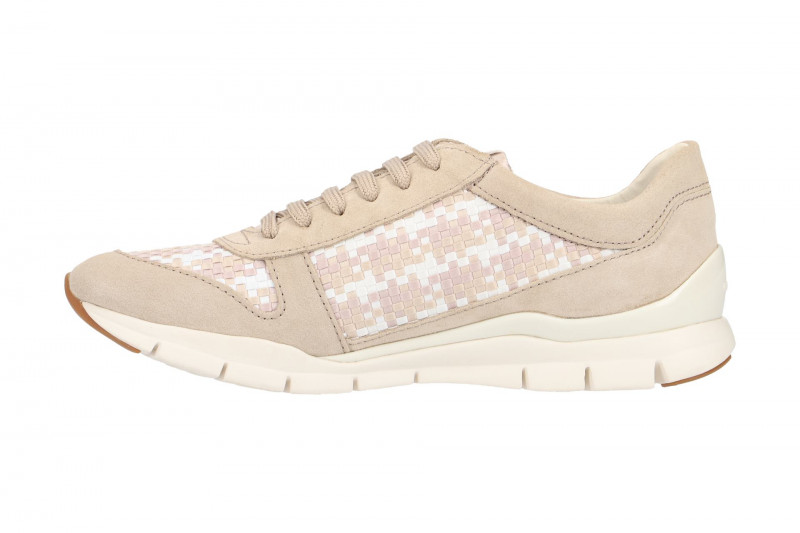 Geox Sneaker Schuhe Sukie beige karo
