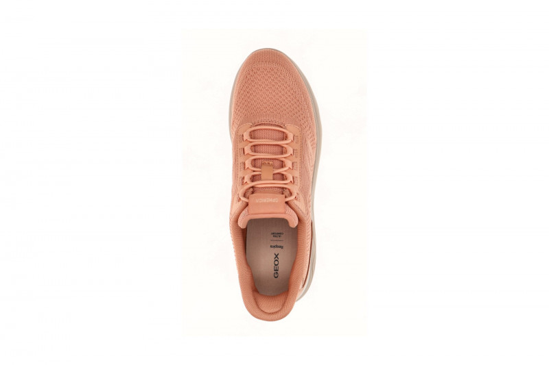 Geox Spherica Sneaker Schuhe rosa peach Damen FASTin D657MD