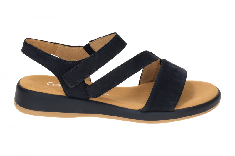 Gabor Sandale blau Nubuck Klett 82.733.36