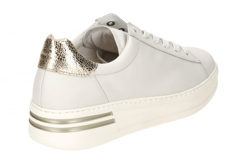Gabor Comfort Sneaker Schuhe weiß platin 66.395.62