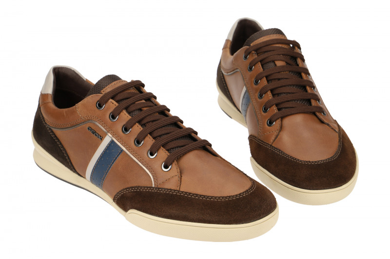 Geox Kristof Schuhe braun Sneaker U940EA