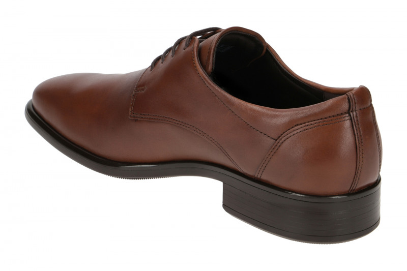 ecco Citytray Business Schuhe braun cognac