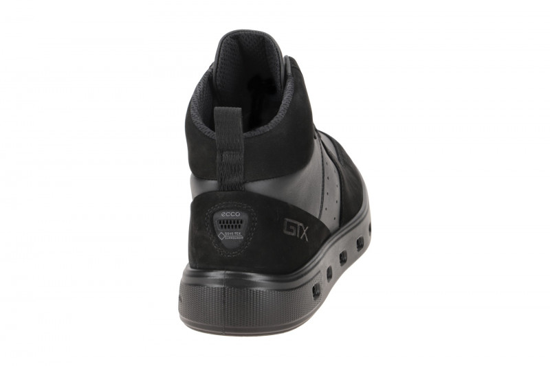 ecco Street 720 Mid Sneaker schwarz GORE-TEX Surround