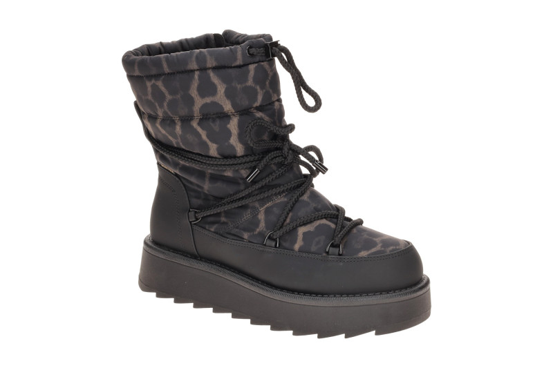 Tamaris Winter Stiefel Plateau Boots schwarz Leo DUO-TEX 26846