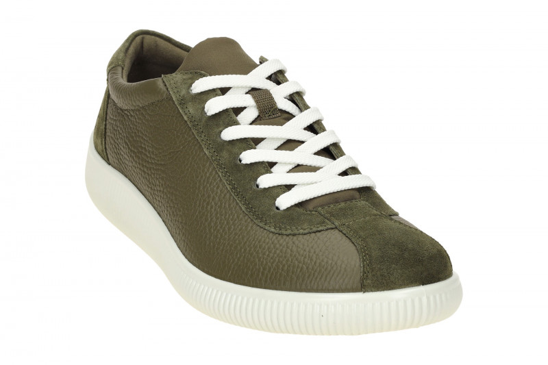 Ecco Soft Zero Schuhe grün Herren Sneakers 537754