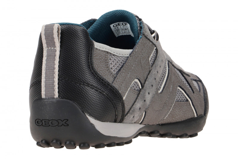 Geox Snake Sneaker Schuhe grau stone U2507B