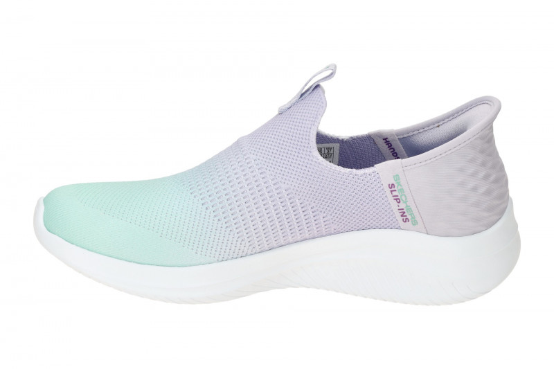 Skechers Ultra Flex Slipper Schuhe blau lila Slip-Ins 149708