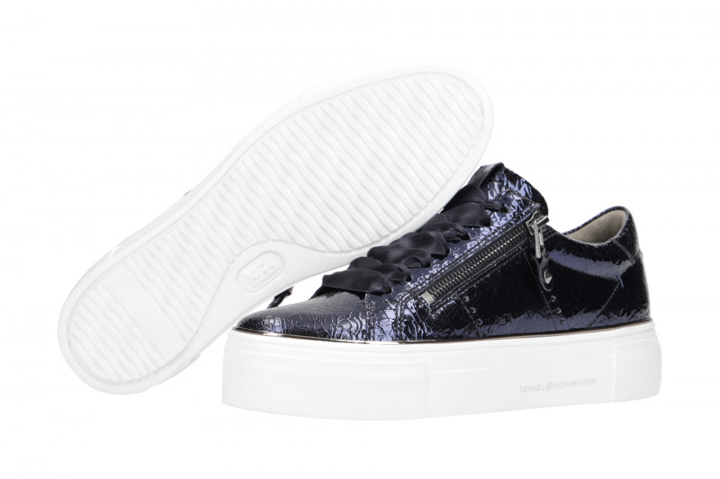 K&S Big Schuhe blau metallic 21020