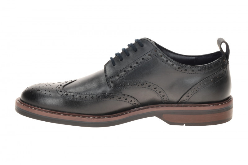 Clarks Aldwin Limit Schuhe blau Wingtip 26178471