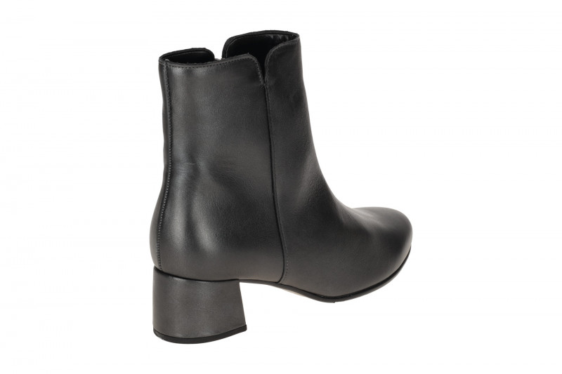 Gabor Stiefelette altsilber dunkelgrau Glattleder 55.680.69