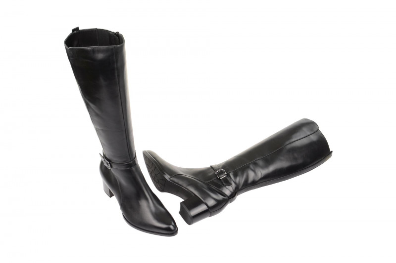 Högl Stiefel schwarz Damen Langschaft 8-10 4440 0100