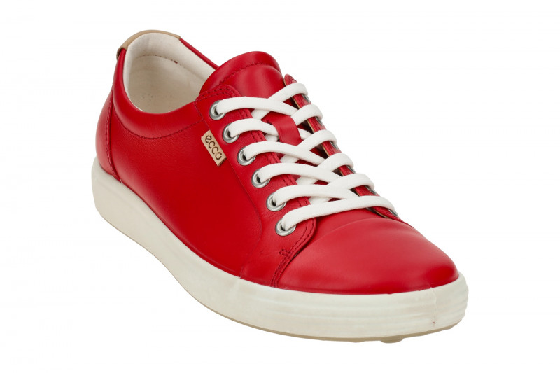 Ecco Soft 7 Schuhe chili rot Damen Sneakers 430003