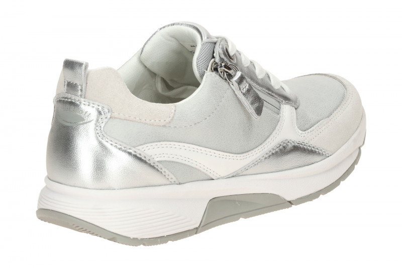 Gabor RollingSoft Schuhe weiß silber 86.877.62