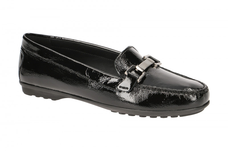 Geox Elidia Schuhe schwarz Lack D942TC