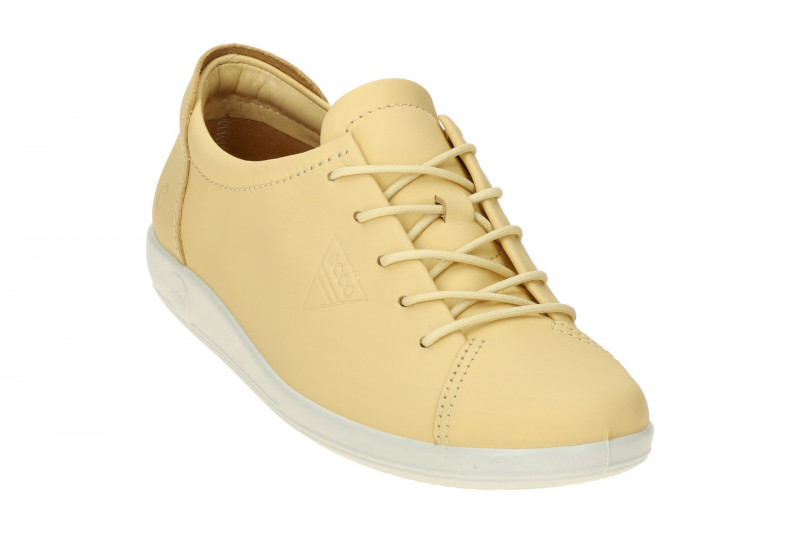 Ecco Soft 2 Schuhe gelb straw Jubiläum 206583