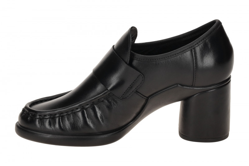 Ecco Sculpted Hochfront Pumps Loafer schwarz 222673