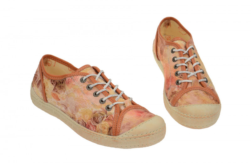 Eject Dass Schuhe orange Blumenmuster