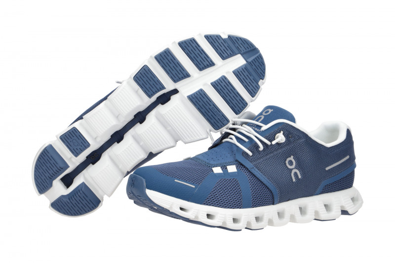 on Cloud 5 Schuhe blau denim Damen Größe 35 bis 37,5