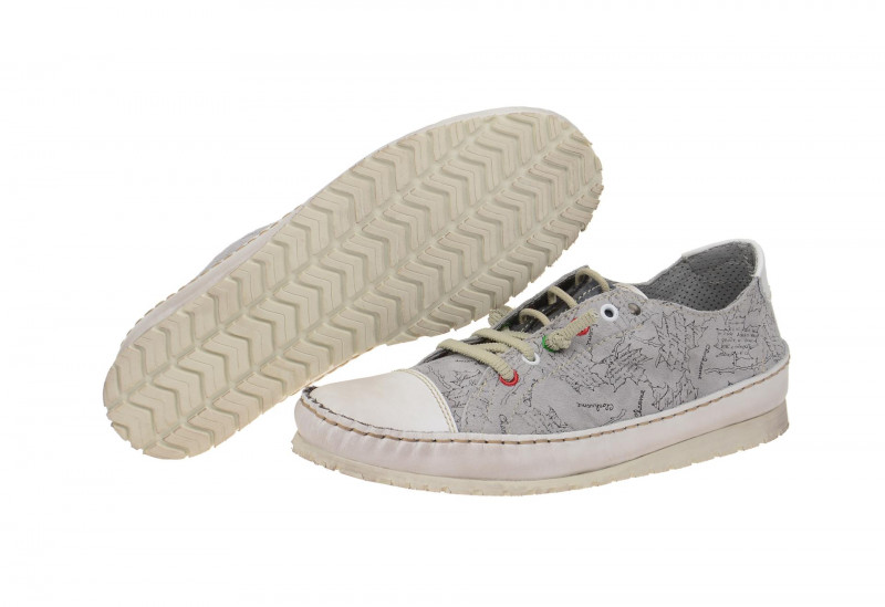 Charme Schuhe weiß grau