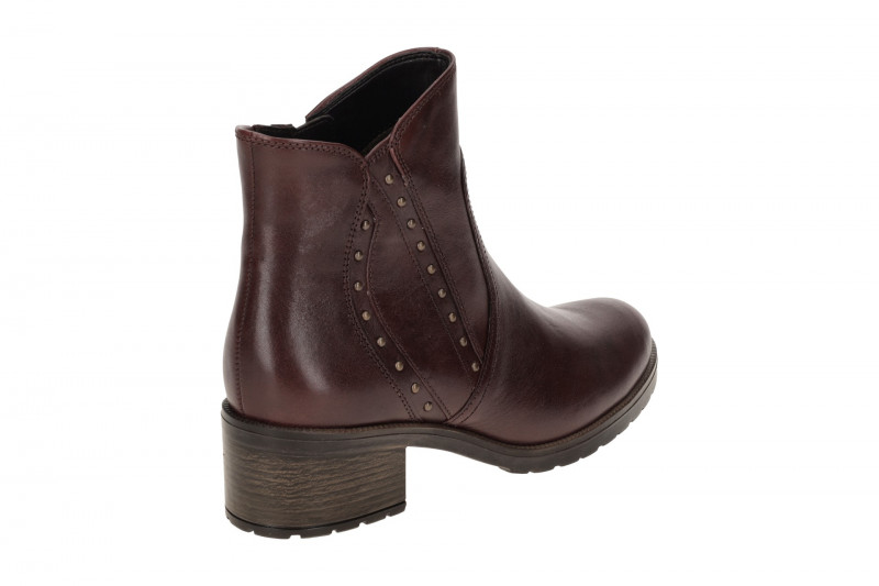 Gabor Tunis Stiefelette rot bordo Ankle Boots Nappa 52.813.68
