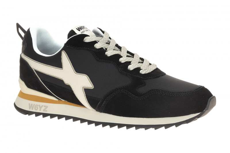 W6YZ Jet Sneakers Schuhe schwarz weiß Herren