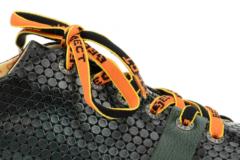 Eject Dass Schuhe schwarz grün 16224