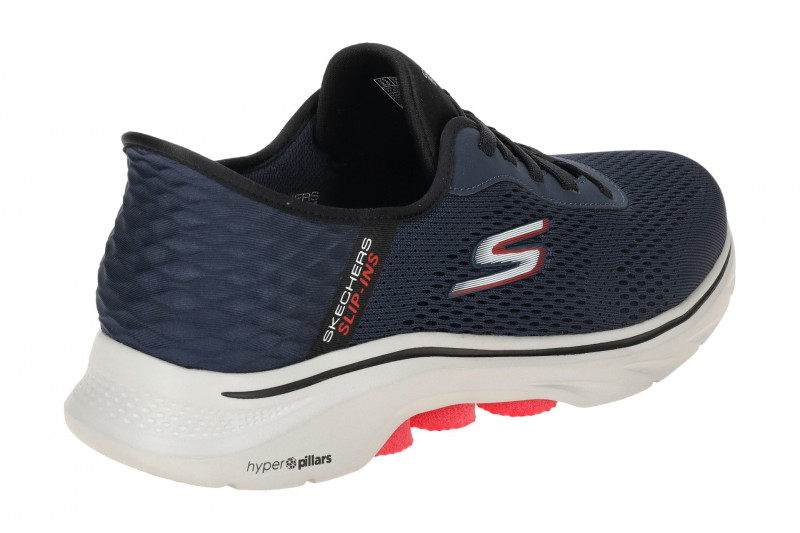 Skechers Go Walk 7 Schuhe Herren Sneakers blau Slip-Ins 216648