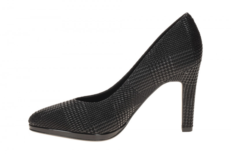 Peter Kaiser High Heels Pumps schwarz gemustert 72445