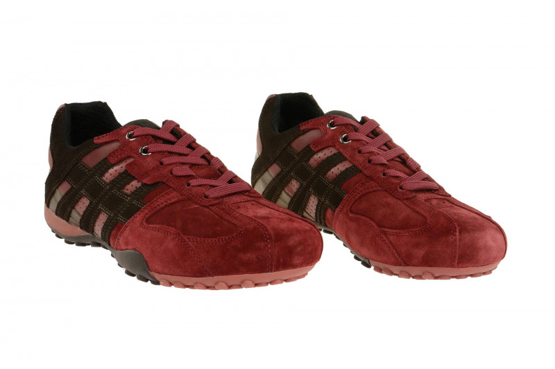Geox Snake Schuhe dunkelrot U4207K 022EK C7J6T