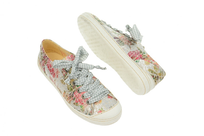 Eject Dass Schuhe silber rot multi 11207/3.53