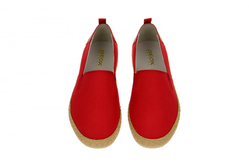 Geox Copacabana Schuhe rot Espadrille