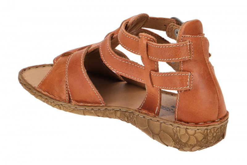Josef Seibel Rosalie 51 Riemchen Steg Sandale orange