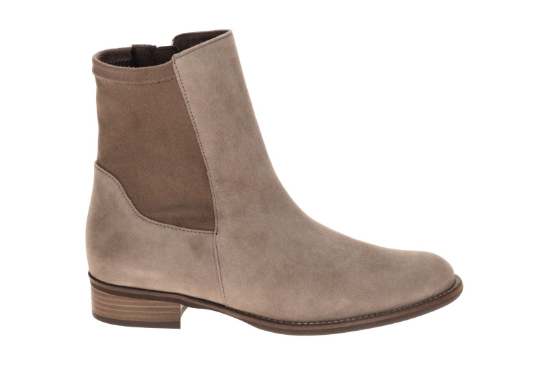 Gabor Stiefelette grau Samt 8035.05.005