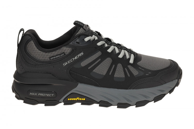 Skechers Max Protect Schuhe schwarz grau Herren Outdoor 237678