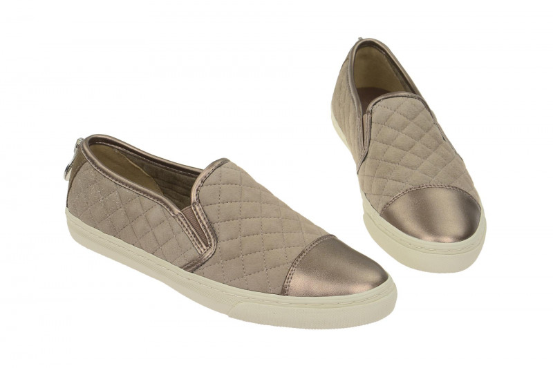 Geox New Club Slipper grau cream D5258C