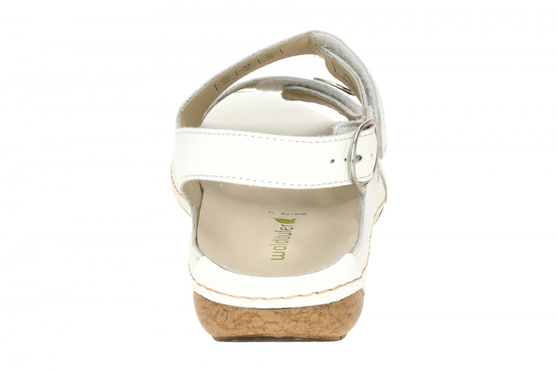 Waldläufer Heliett Sandale weiß Glattleder H-Weite 342002