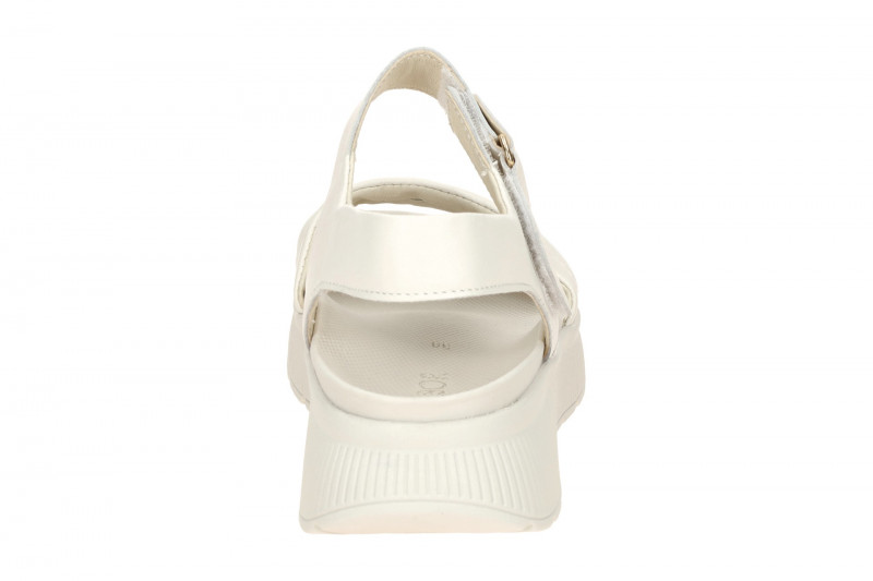 Gabor Fashion Sandale weiß Glattleder 84.610.20