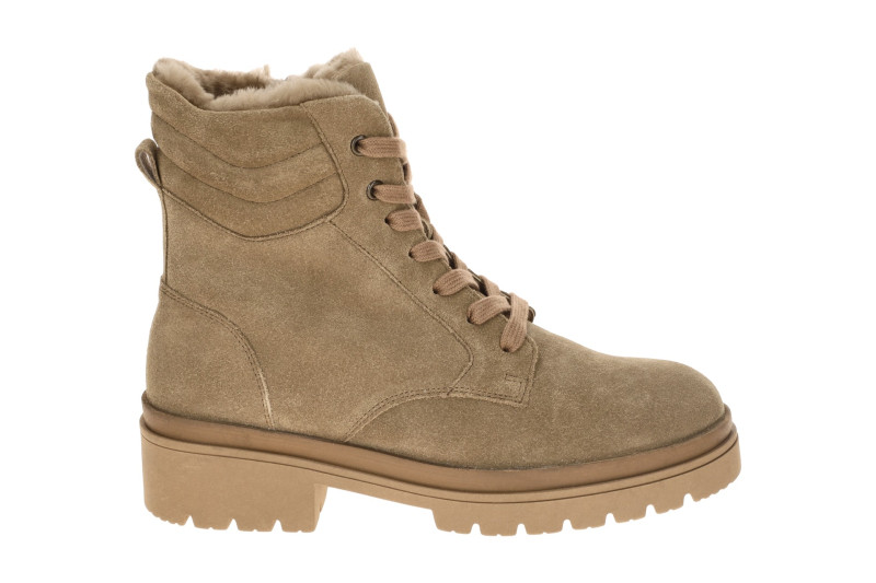 Gabor Winter Stiefel taupe grau Warmfutter Boots Lammfell 8068.01.003