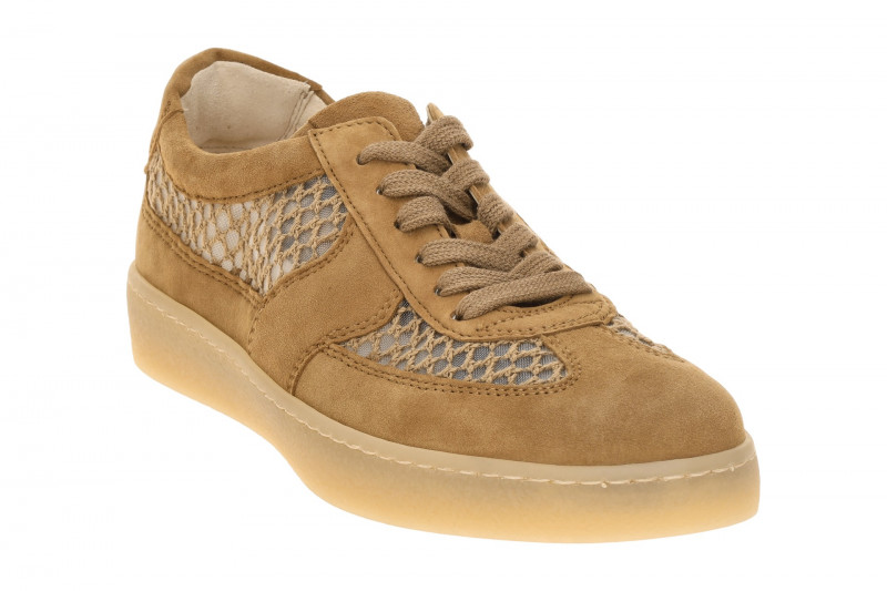 Gabor Schuhe Sneakers braun sattel Netz 83.341.43