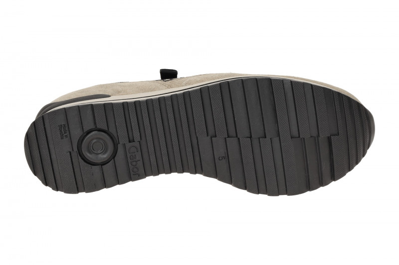 Gabor comfort Sneaker Schuhe grau schwarz H-Weite 56.527.39