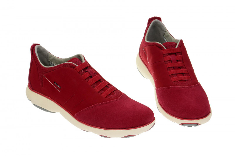 Geox Nebula Schuhe rot weiß U52D7B