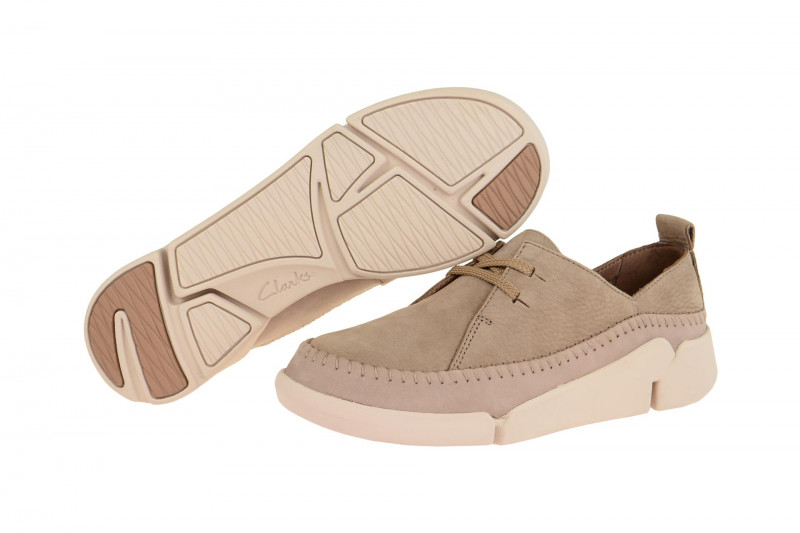 Clarks Tri Angel Schuhe grau taupe