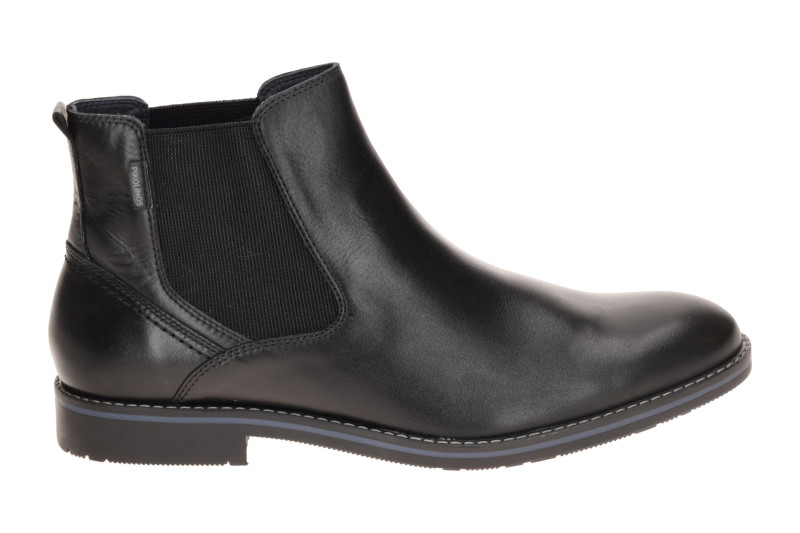 Pikolinos Leon Stiefelette schwarz Chelsea-Boots M4V-8063