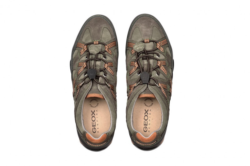 Geox Snake T Schuhe in elephant braun U3407T
